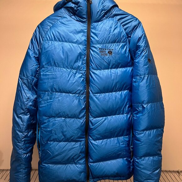 Mountain Hardwear Phantom Insulated Belay Jacket – Light Blue L – Like New - Picture 1 of 3